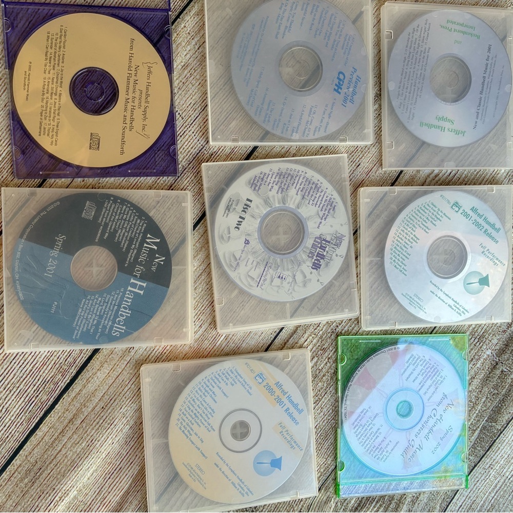 Handbell CD Bundle (8 included)